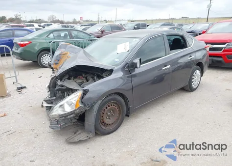 2013 Nissan Sentra Sv z USA, uszkodzony, nr VIN 3N1AB7AP9DL704955